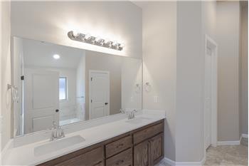 Bathroom Suite with double vanities