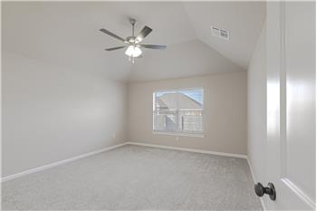 Master Bedroom with Vaulted Ceiling