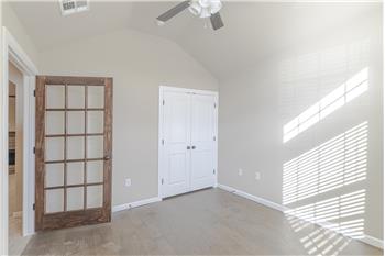 Bedroom with Wood Floor