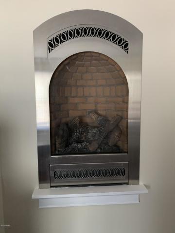 Built in Mini Fireplace