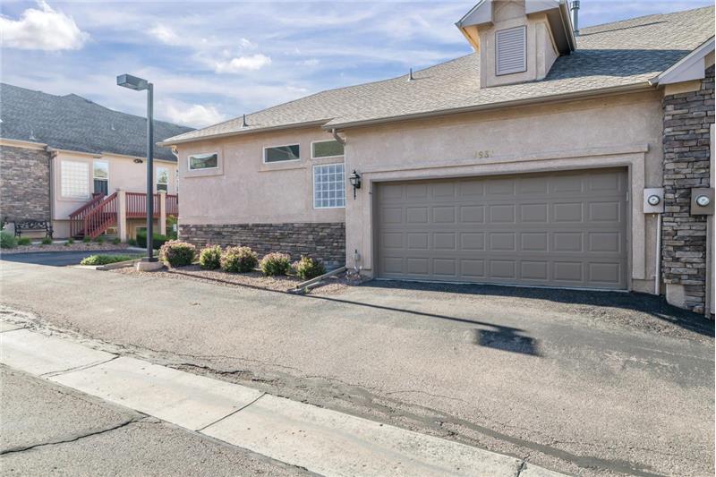 Easy access to two car garage.