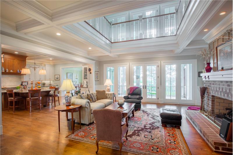 Great Room with fireplace