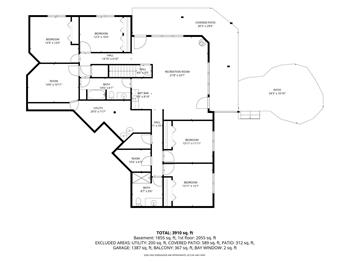 Lower Level Floor Plan