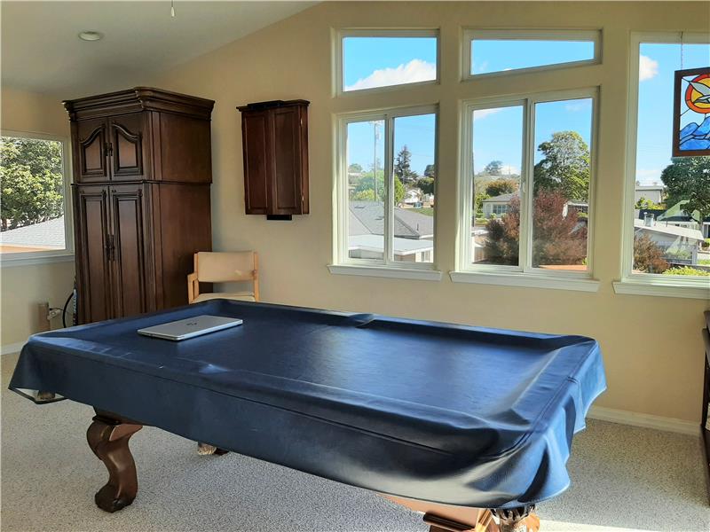 If you are interested in the Pool Table, Treadmill/Cabinet and Darts/Cabinet, just ask!