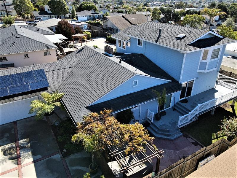 Smart solar sized to the square footage of the home; these panels will wonderfully pick up West facing afternoon sunshine!