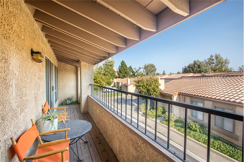 Balcony at 19535 Rinaldi Street #45, Porter Ranch, CA 91326