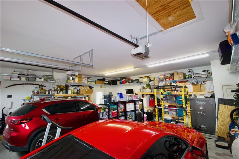 inside garage