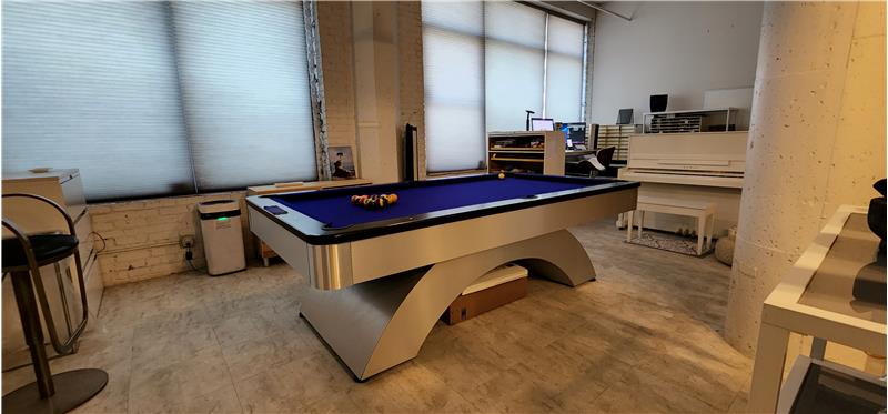 Dining area occupied by pool table (included if you want it)