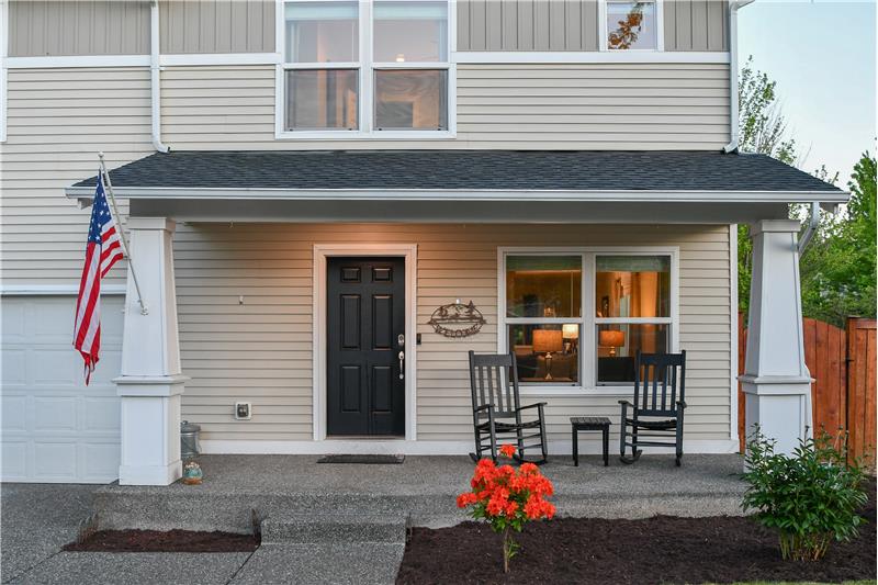 Coffee-sipping, front-porch sitting!