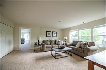 Upstairs loft family room.