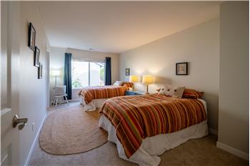 Third bedroom with large walk-in closet.