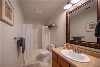Upstairs bathroom.
