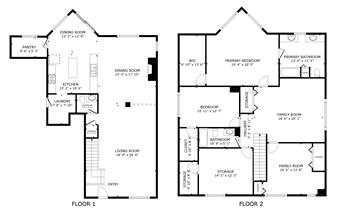 Schematic floorplan.
