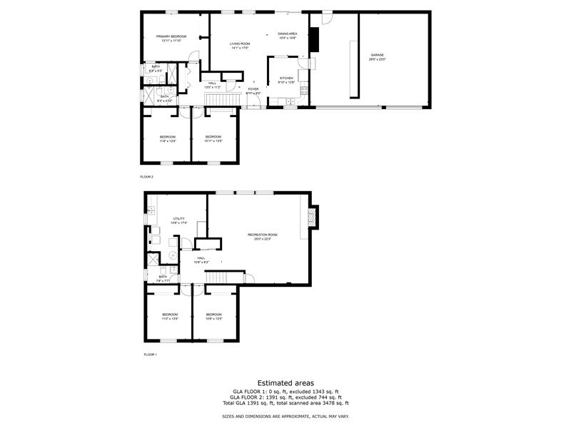 Whole house floor plan
