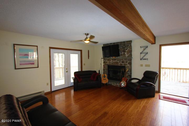 Living Room with Fireplace