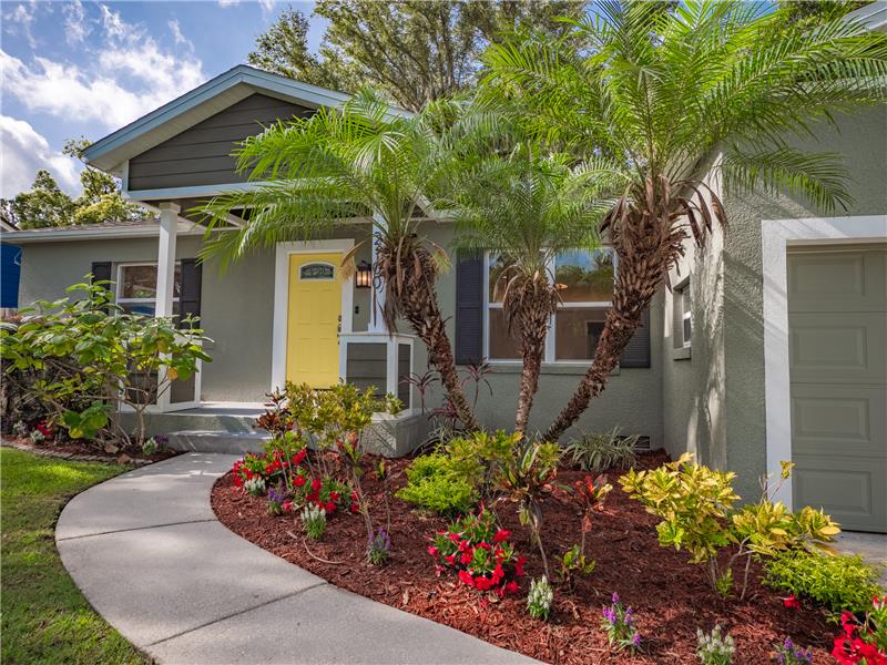 Front View Walkway to Front Door
