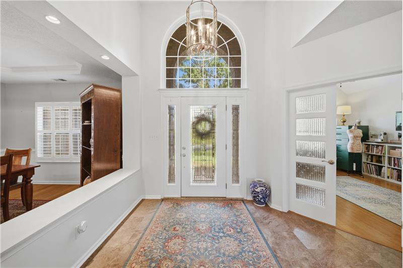 Grand entryway