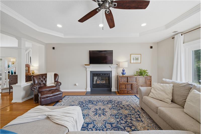 Gas fireplace