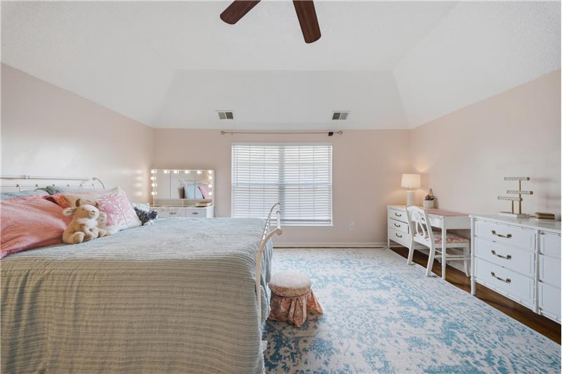 2 of 5 bedrooms