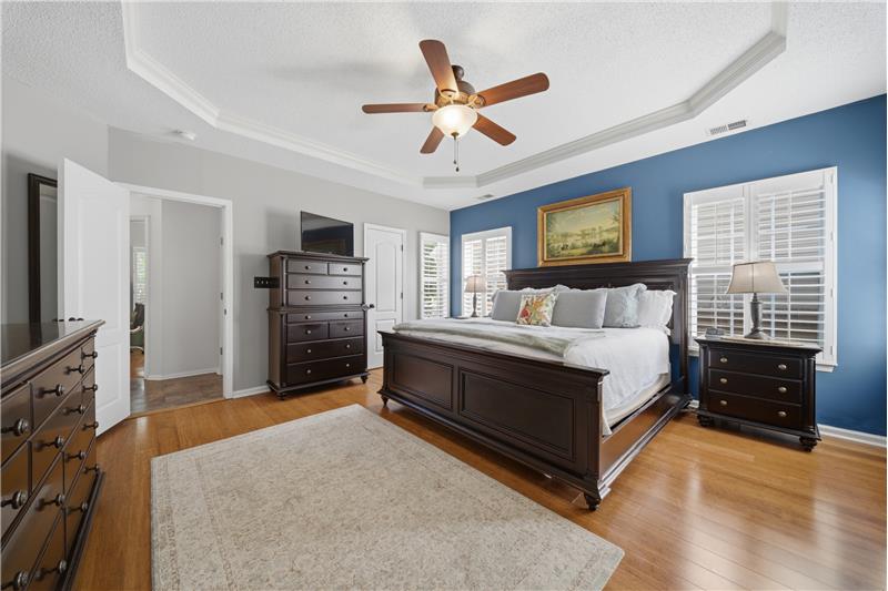Large primary suite