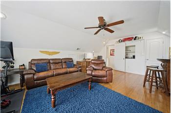 Spacious from with hardwood floors