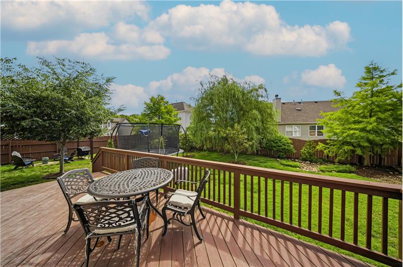 Deck with a view