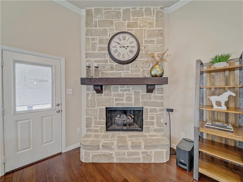 Gorgeous Fireplace in the living room