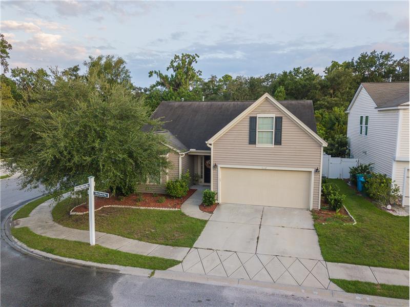 Corner home at 2110 River Rock