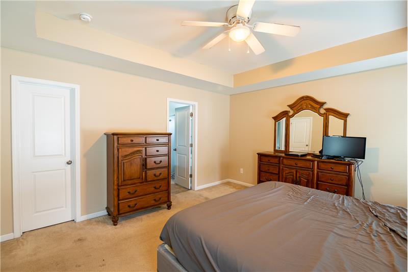 Master suite and closet