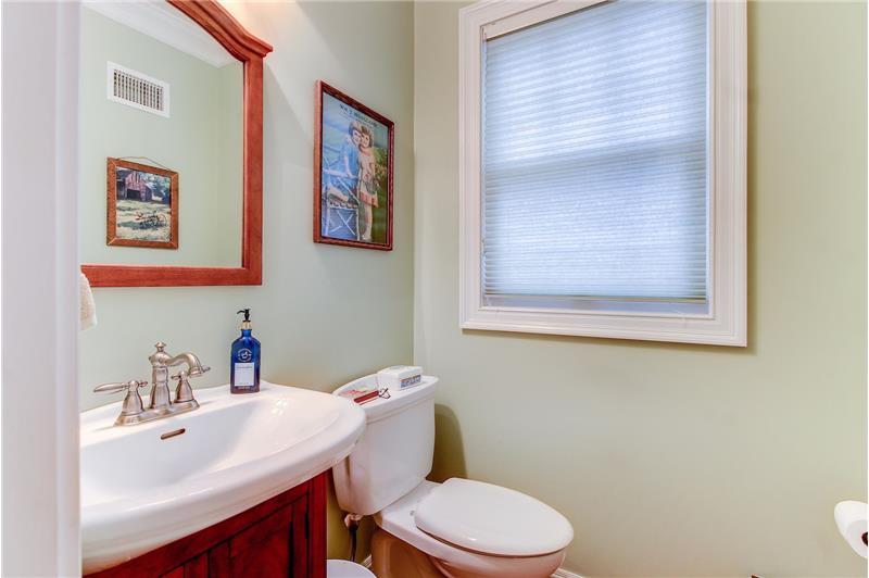 Main Level Half Bath