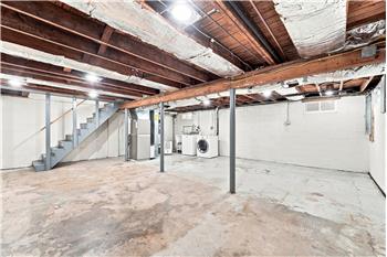 Full unfinished basement