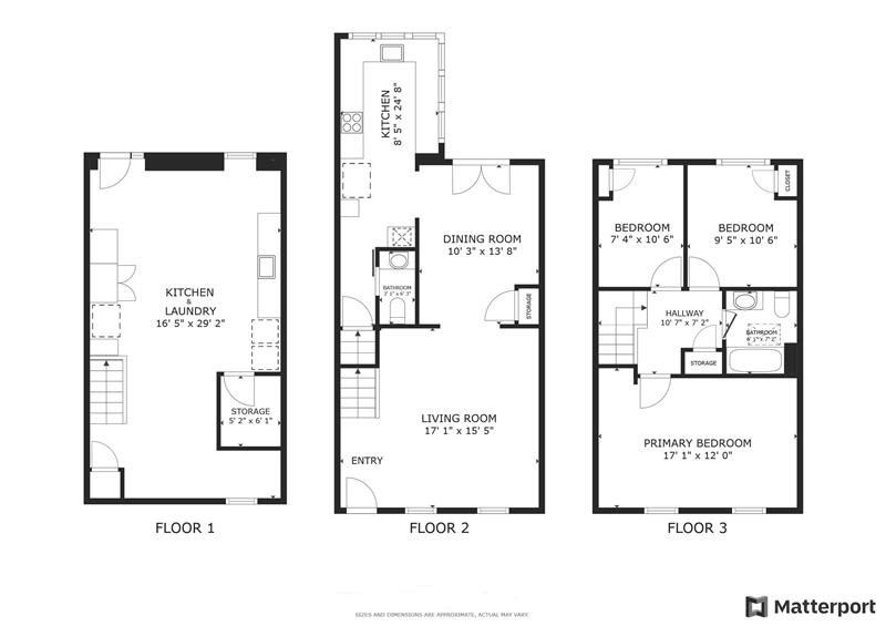 222 N. Orange Street Floorplan