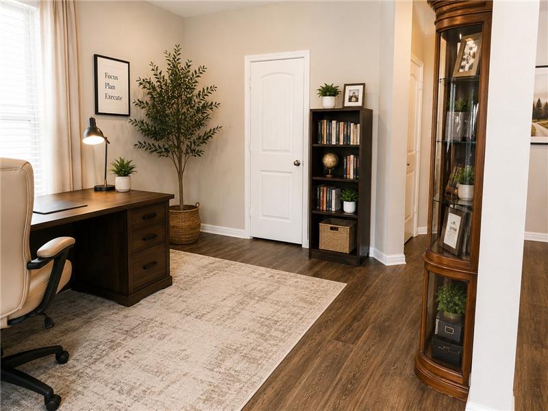 Office/Formal Dining/Additional Living space
Staged for online photos