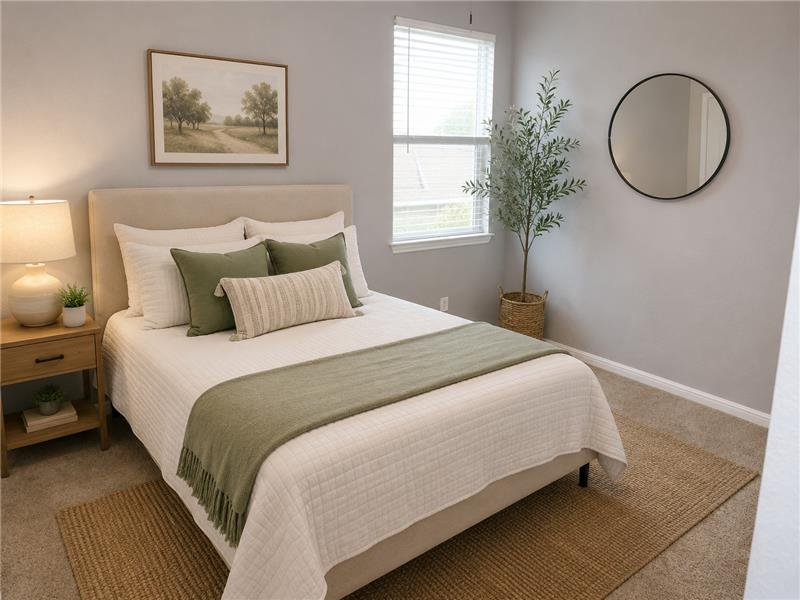 Virtually Staged - Bedroom