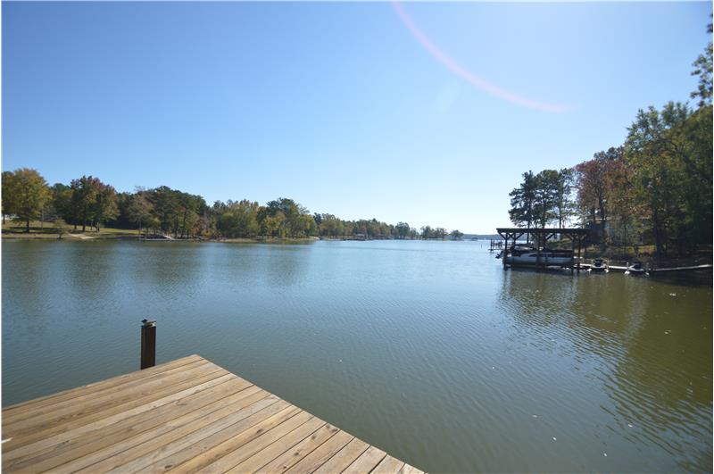 view toward main channel