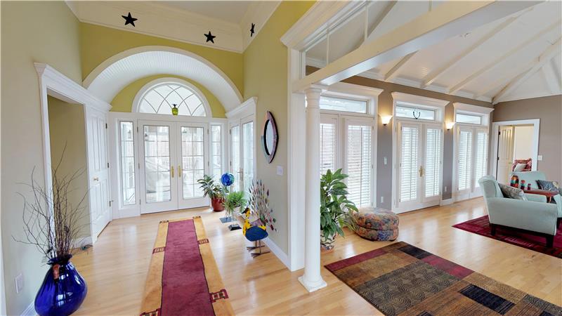 Elegant entry with stunning views!