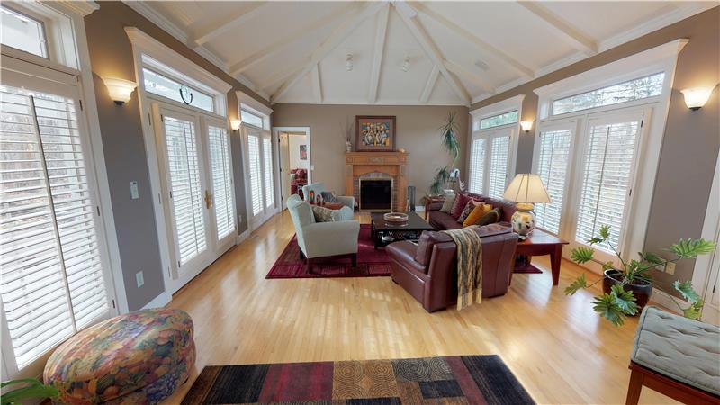 Relax or entertain in this architecturally beautiful great room!
