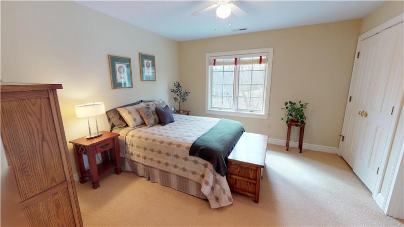 Bedroom 2 well designed with plenty of space for furniture and lovey soft colors!