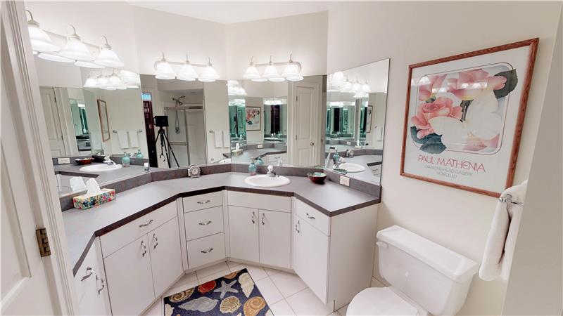 Full bath in basement!