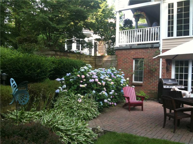 Partial view of the back of the home!