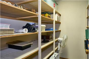 Tons of Storage Downstairs