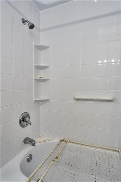 Main Floor Shower and Bathtub