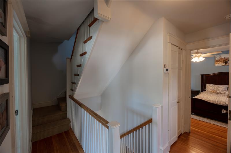 227 Argyle Road Carpeted Stairs to Third Floor