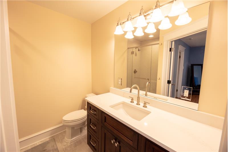 227 Argyle Road Renovated Primary Bathroom