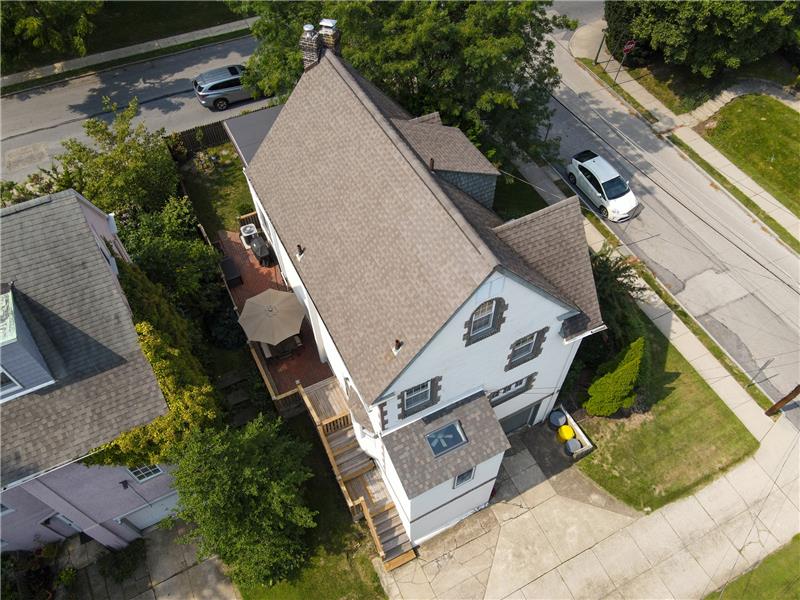 227 Argyle Road Aerial View
