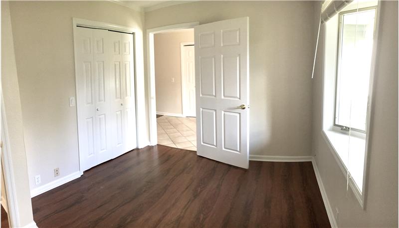 Third Bedroom with Built-in Office Desk