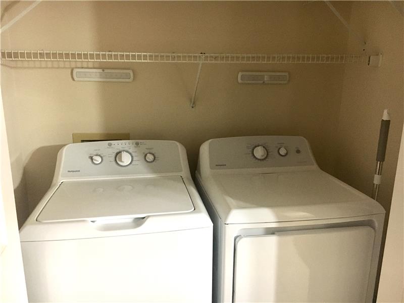 Laundry Room with Washer and Dryer