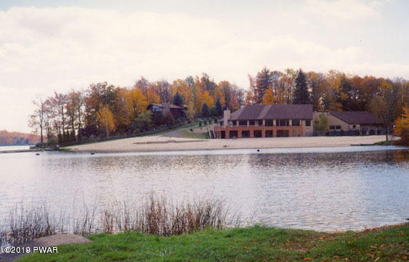 Lodge, beach and lake
