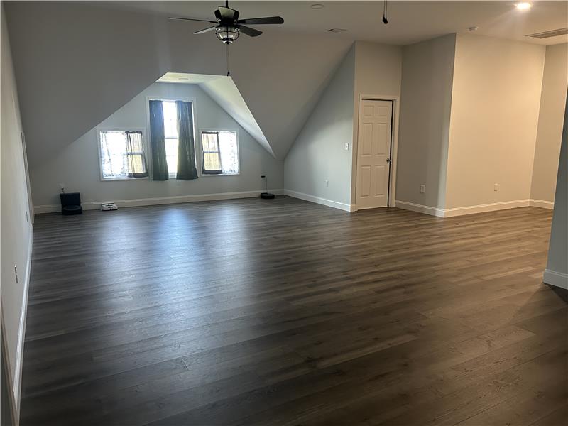 Make this large area whatever you desire! Game room? TV room?