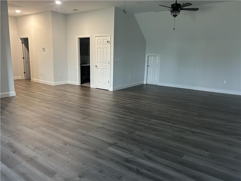 View of upstairs bathroom door